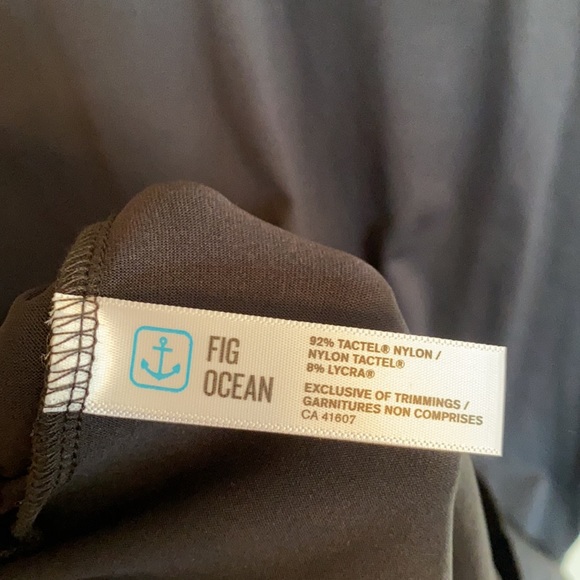 FIG Ocean Black Shirt Dress Sz S - Picture 6 of 6